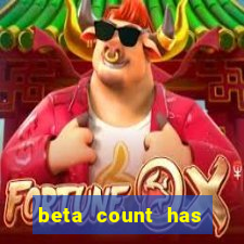 beta count has changed pt br